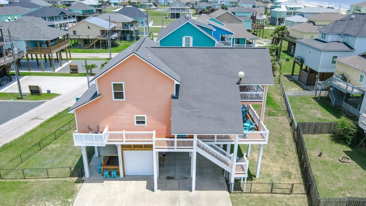 Villa Spring Break Specials! Front Row Views - Tiki Bar - Playground Bolivar Peninsula Exterior foto